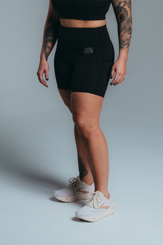 FEMALE LOGO SHORTS